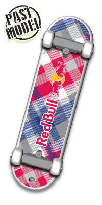 Red Bull : Red Plaid SkateDrive