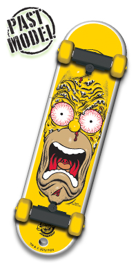 Santa Cruz : Homer Face SkateDrive
