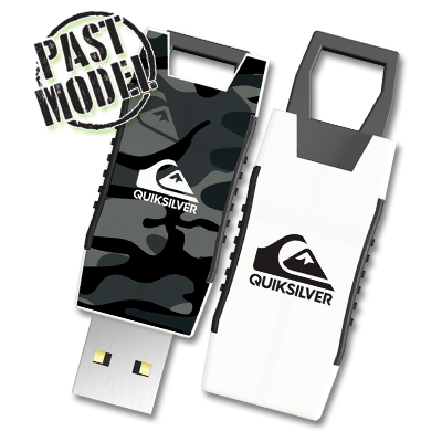 Quiksilver Batfox Camo Capless USB Flash Drive