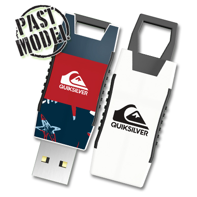 Quiksilver Brigg Quik Red Capless USB Flash Drive