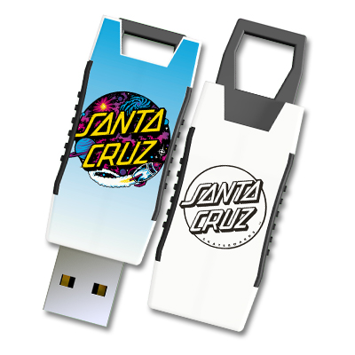 Santa Cruz Space Dot Capless USB Flash Drive